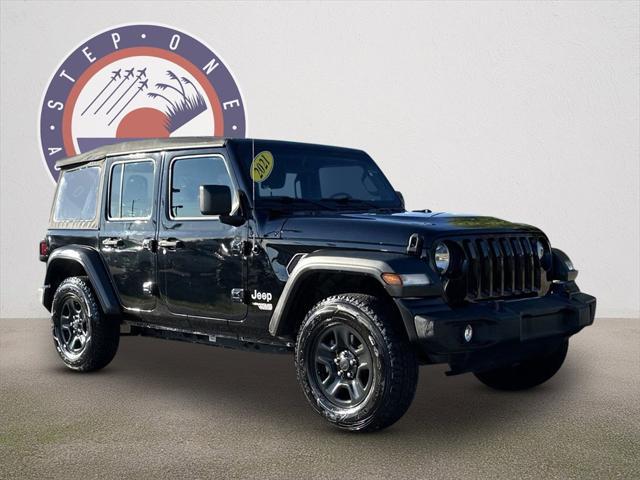 used 2021 Jeep Wrangler Unlimited car, priced at $28,078