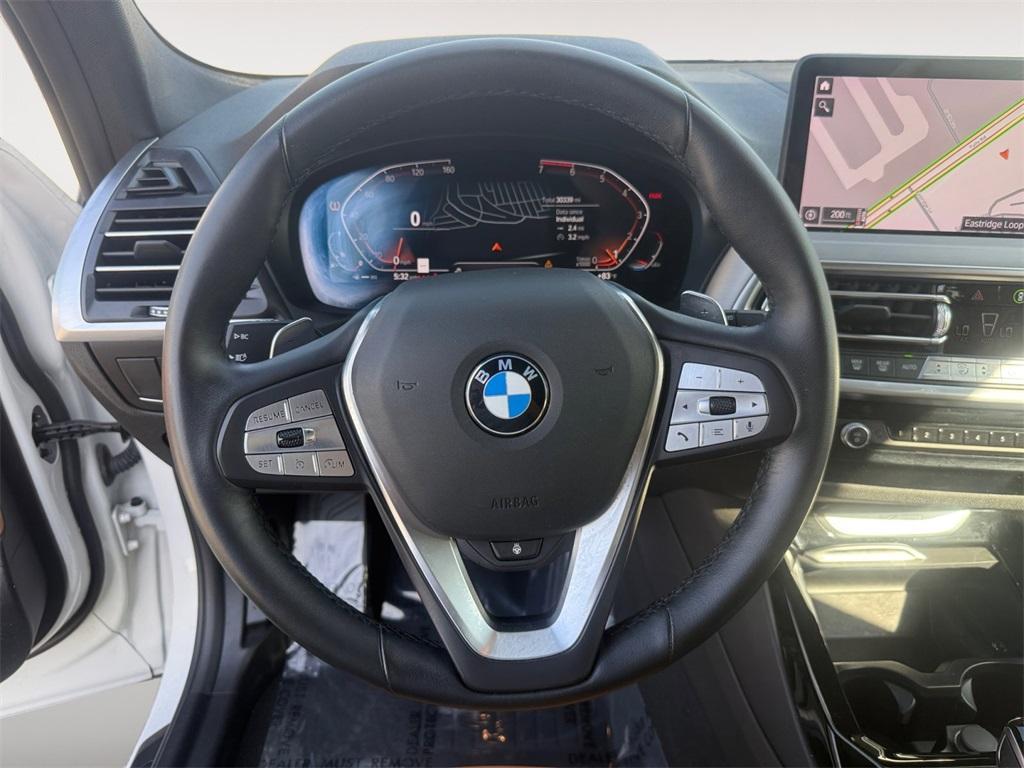 used 2022 BMW X3 car, priced at $31,498