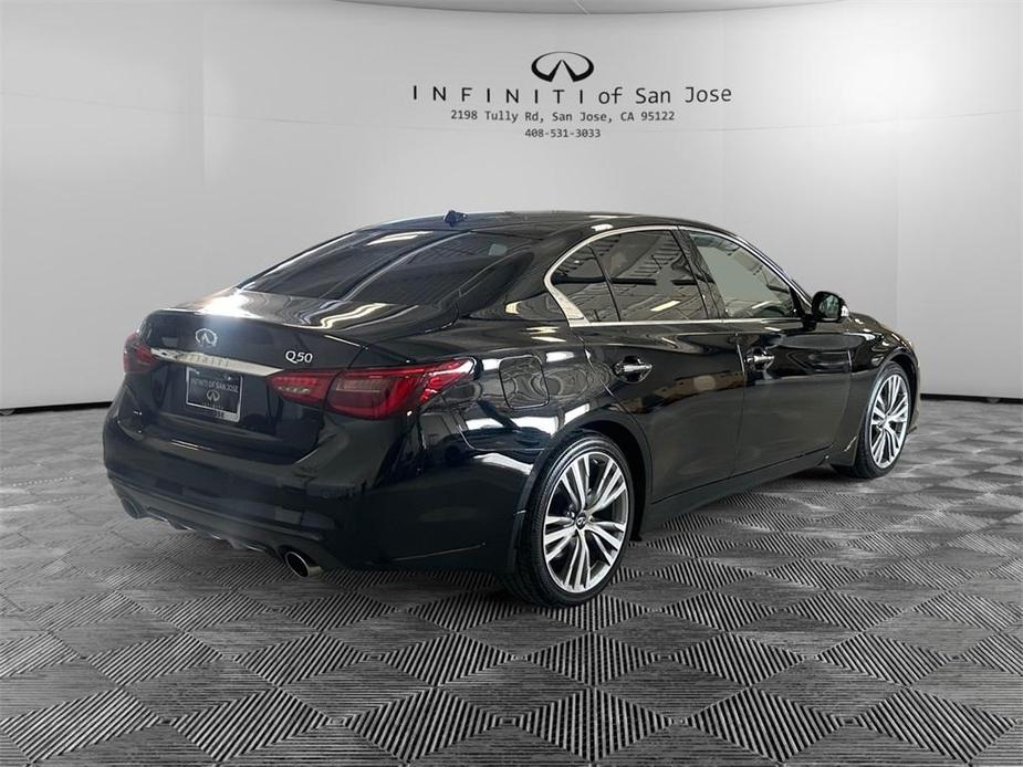 used 2022 INFINITI Q50 car, priced at $29,995