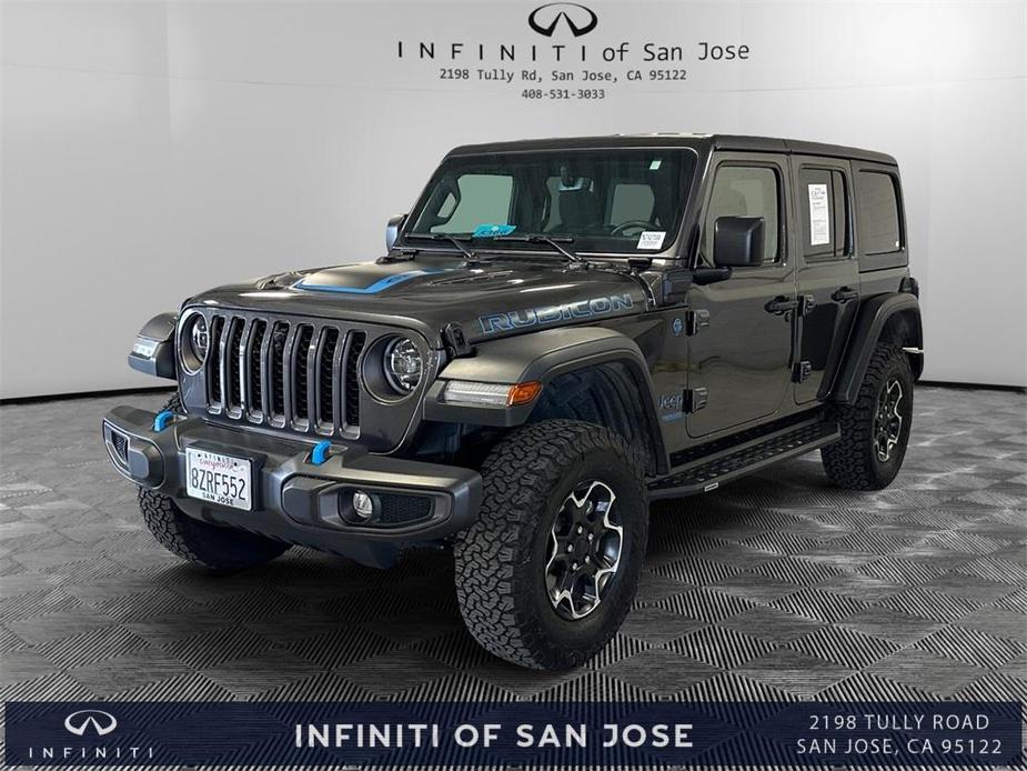 used 2021 Jeep Wrangler Unlimited 4xe car, priced at $36,500