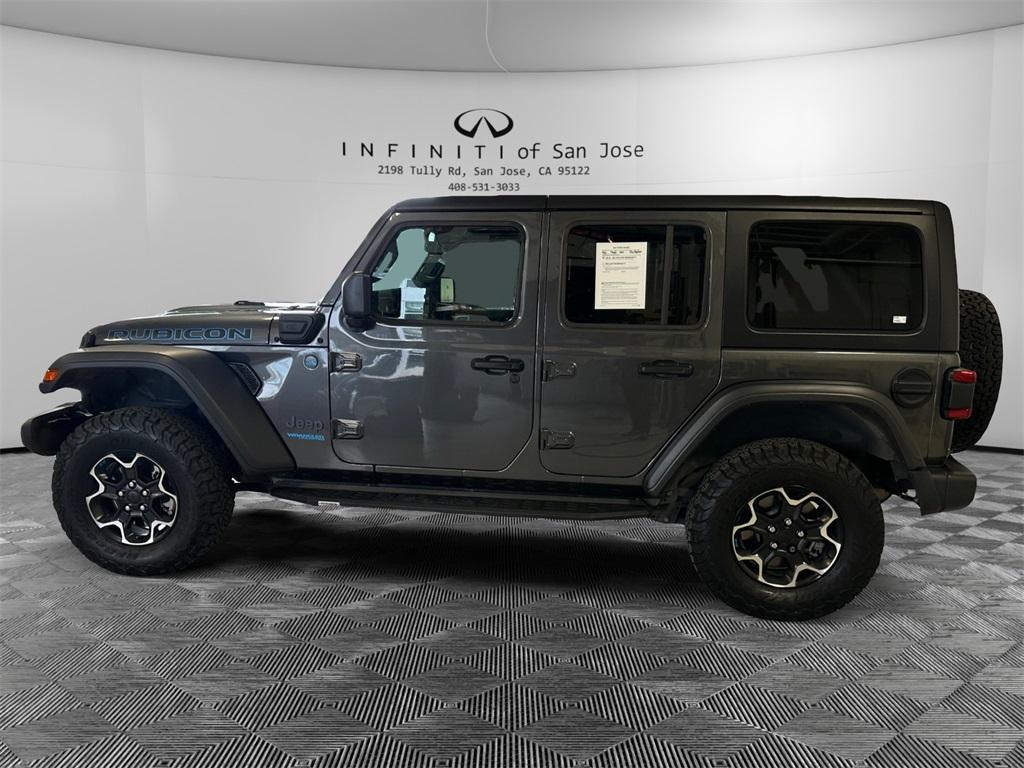 used 2021 Jeep Wrangler Unlimited 4xe car, priced at $36,500