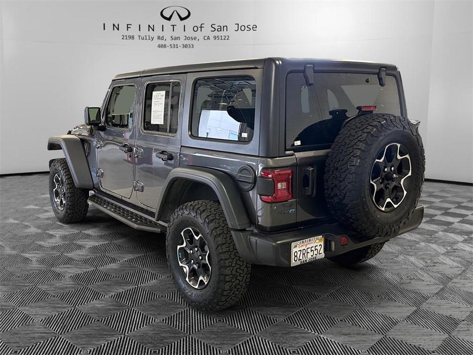 used 2021 Jeep Wrangler Unlimited 4xe car, priced at $36,500