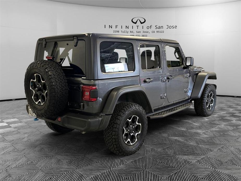 used 2021 Jeep Wrangler Unlimited 4xe car, priced at $36,500