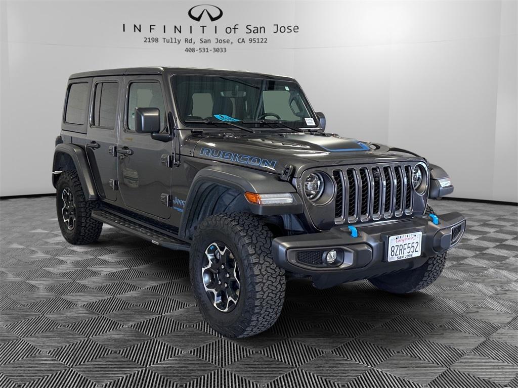 used 2021 Jeep Wrangler Unlimited 4xe car, priced at $36,500