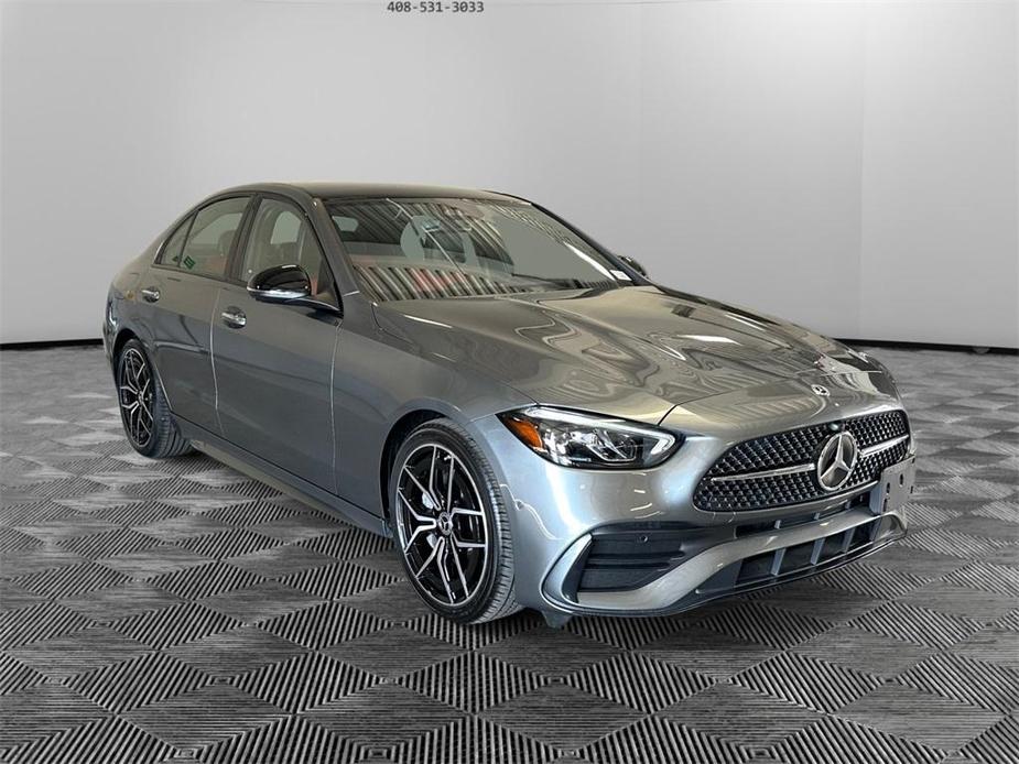 used 2023 Mercedes-Benz C-Class car, priced at $37,500