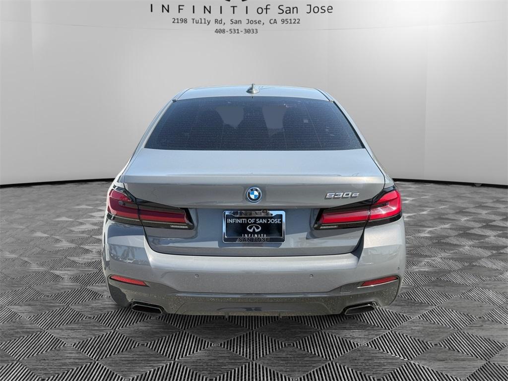 used 2022 BMW 530e car, priced at $38,500
