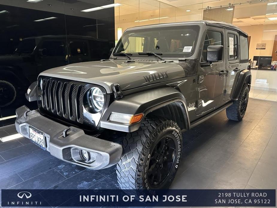 used 2020 Jeep Wrangler Unlimited car, priced at $31,500