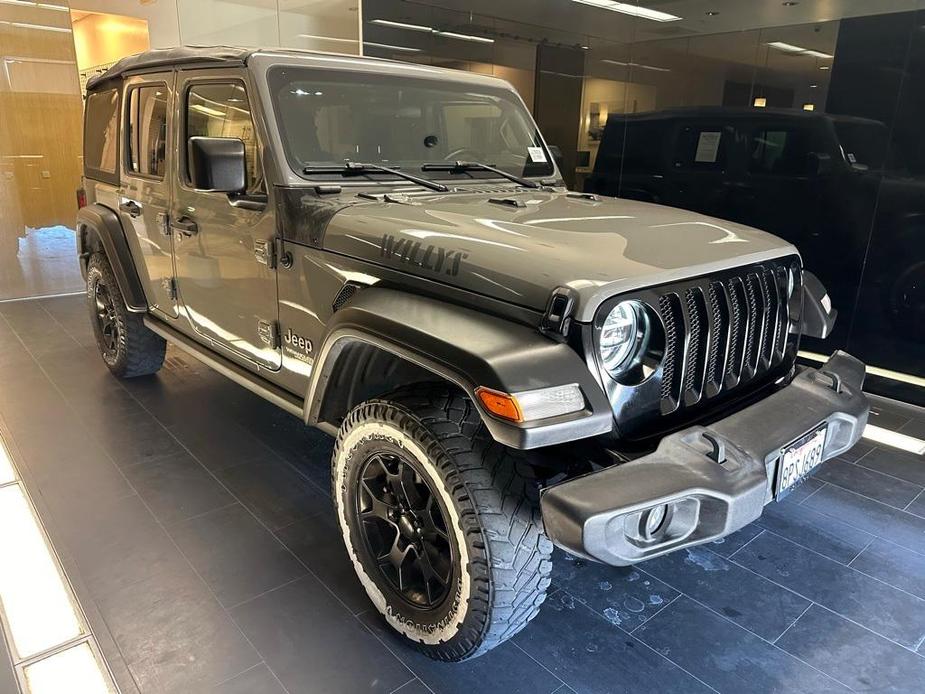 used 2020 Jeep Wrangler Unlimited car, priced at $31,500