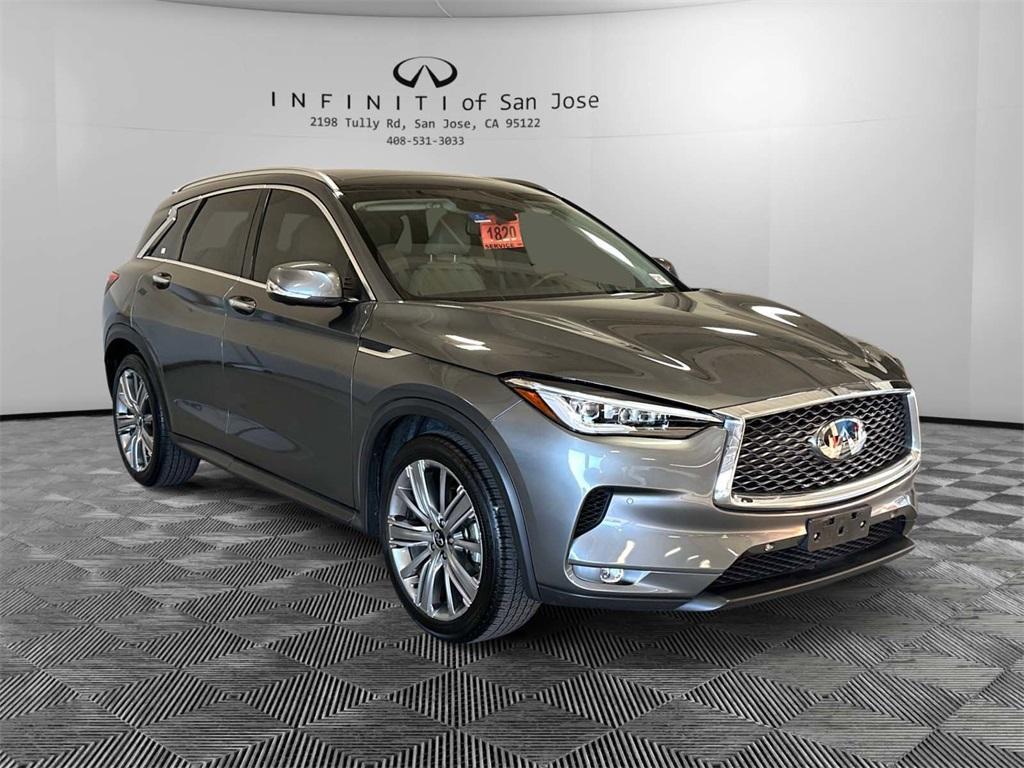 used 2022 INFINITI QX50 car, priced at $31,998