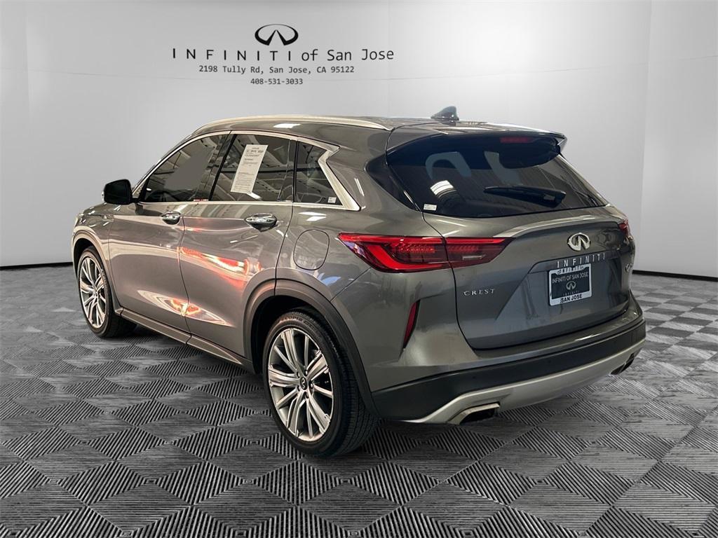 used 2022 INFINITI QX50 car, priced at $32,588