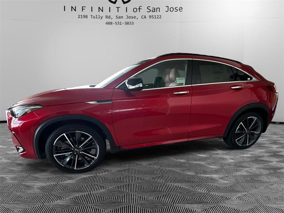 new 2025 INFINITI QX55 car, priced at $62,330