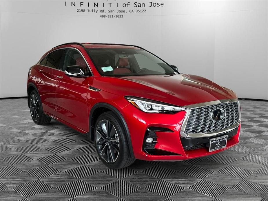 new 2025 INFINITI QX55 car, priced at $62,330