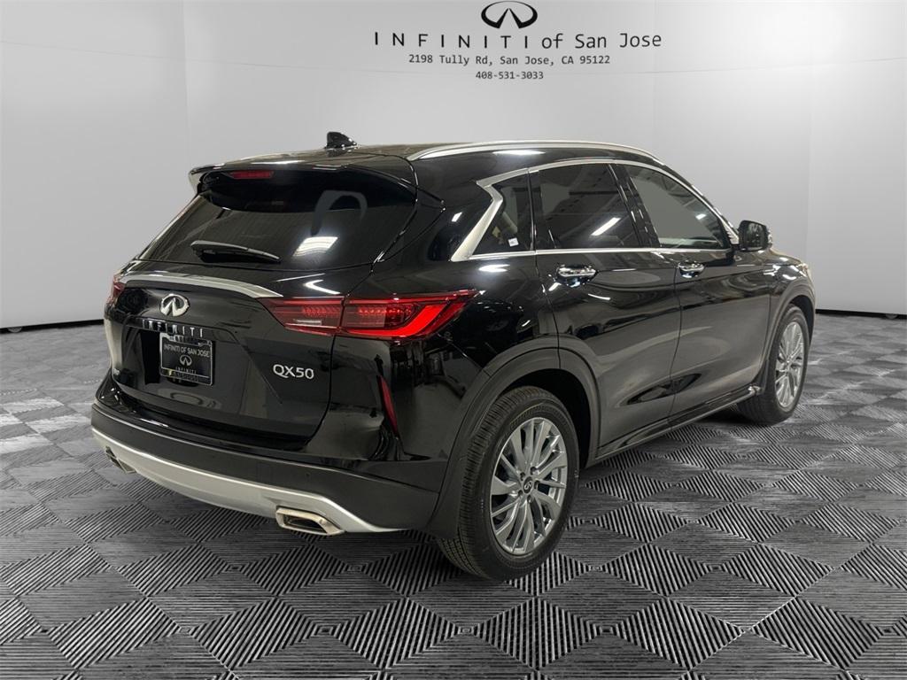 new 2025 INFINITI QX50 car, priced at $48,370