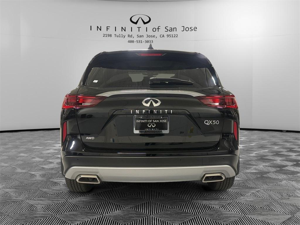 new 2025 INFINITI QX50 car, priced at $48,370