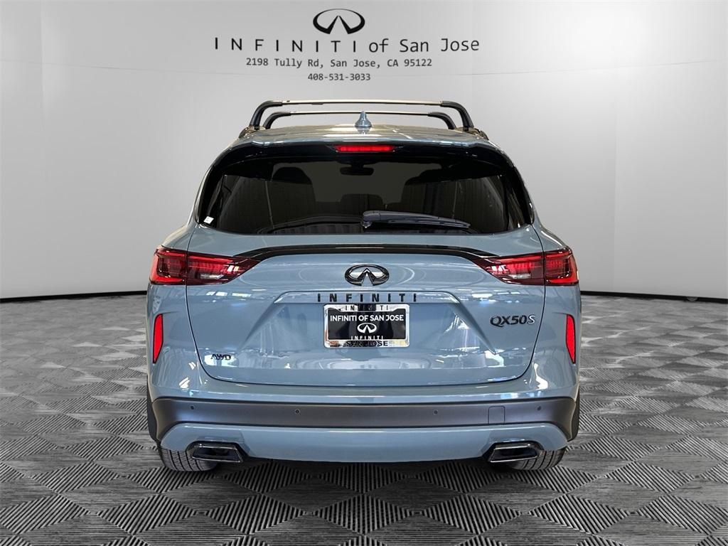 new 2025 INFINITI QX50 car, priced at $55,315