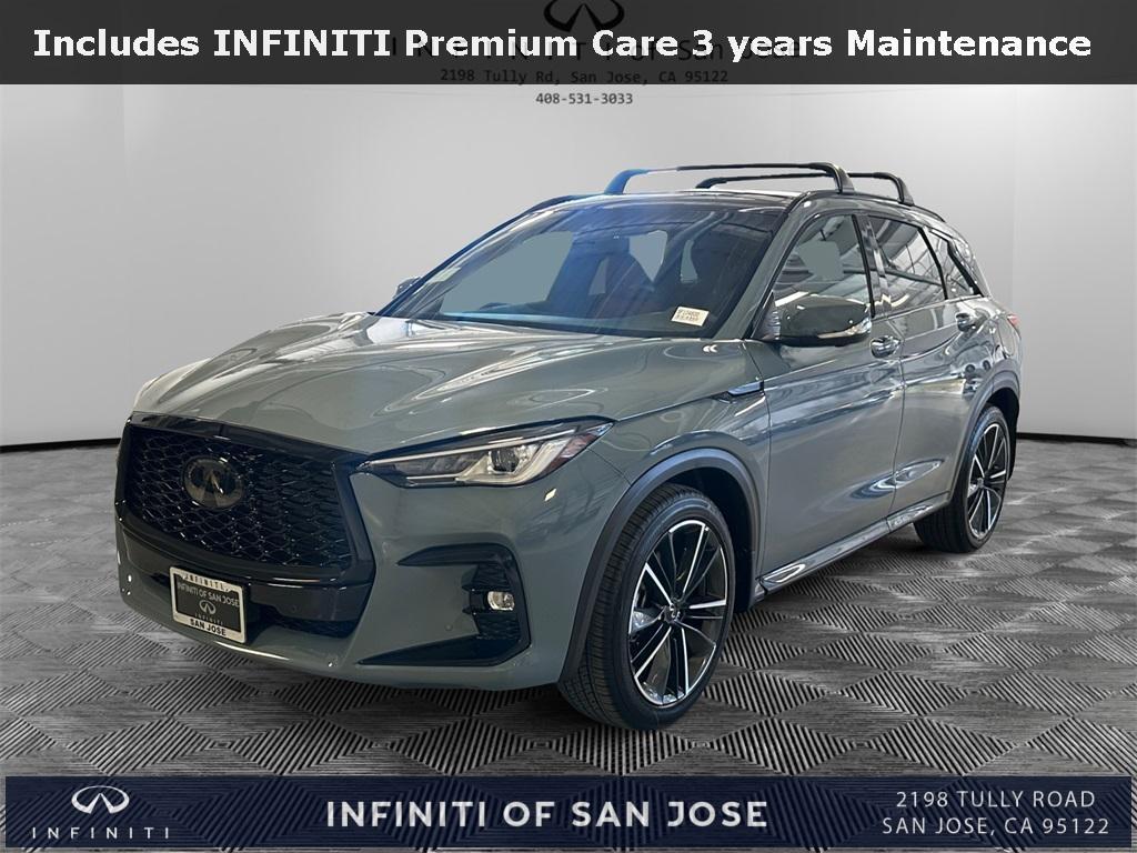 new 2025 INFINITI QX50 car, priced at $55,315