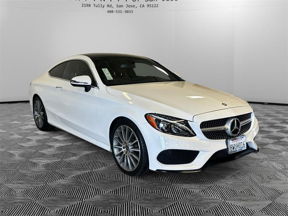 used 2017 Mercedes-Benz C-Class car, priced at $18,995