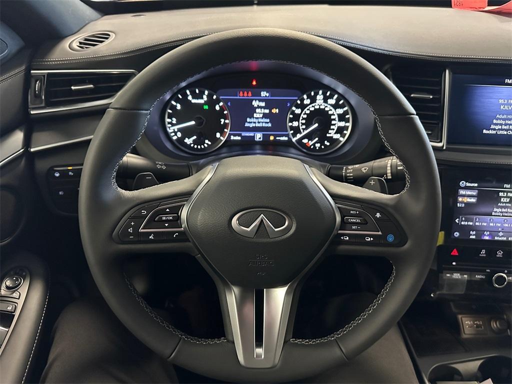 new 2025 INFINITI QX55 car, priced at $52,085