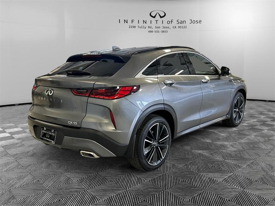 new 2025 INFINITI QX55 car, priced at $52,085