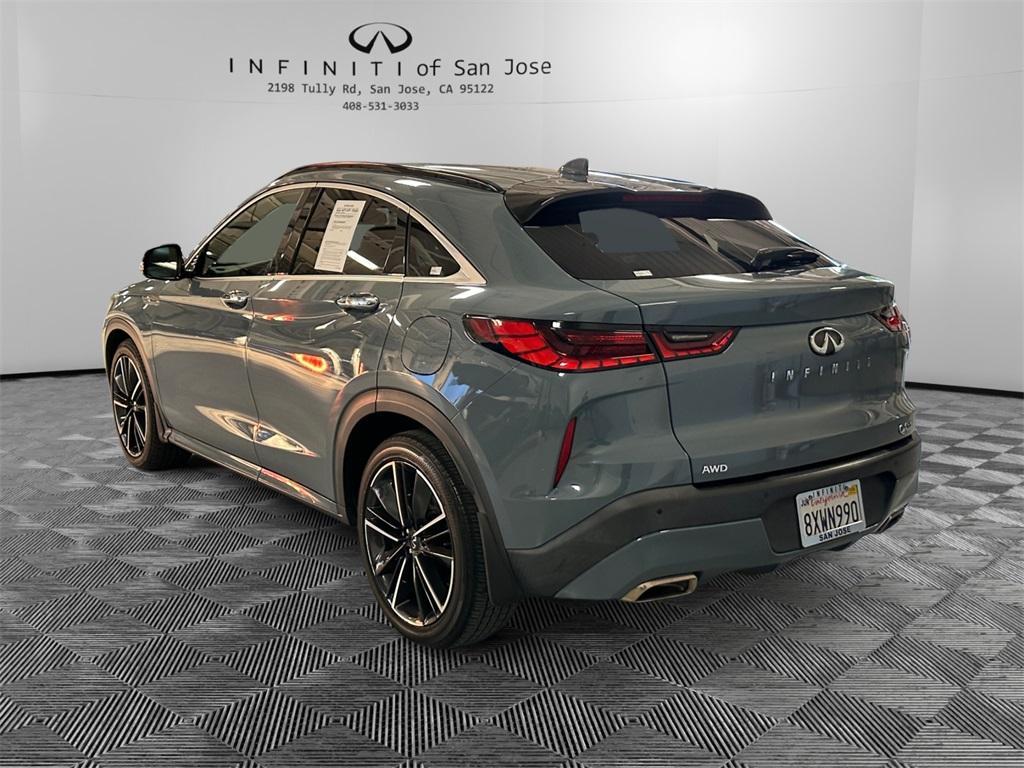 used 2022 INFINITI QX55 car, priced at $31,995