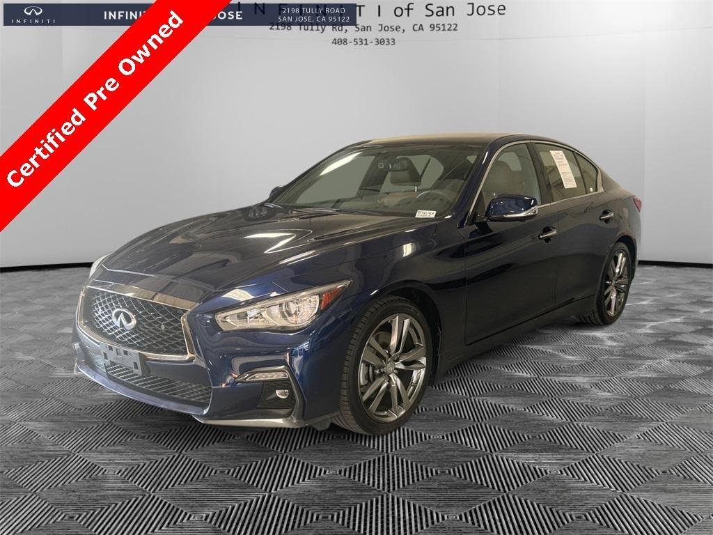 used 2021 INFINITI Q50 car, priced at $31,995