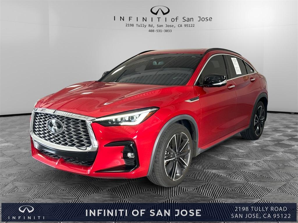 used 2022 INFINITI QX55 car, priced at $33,995