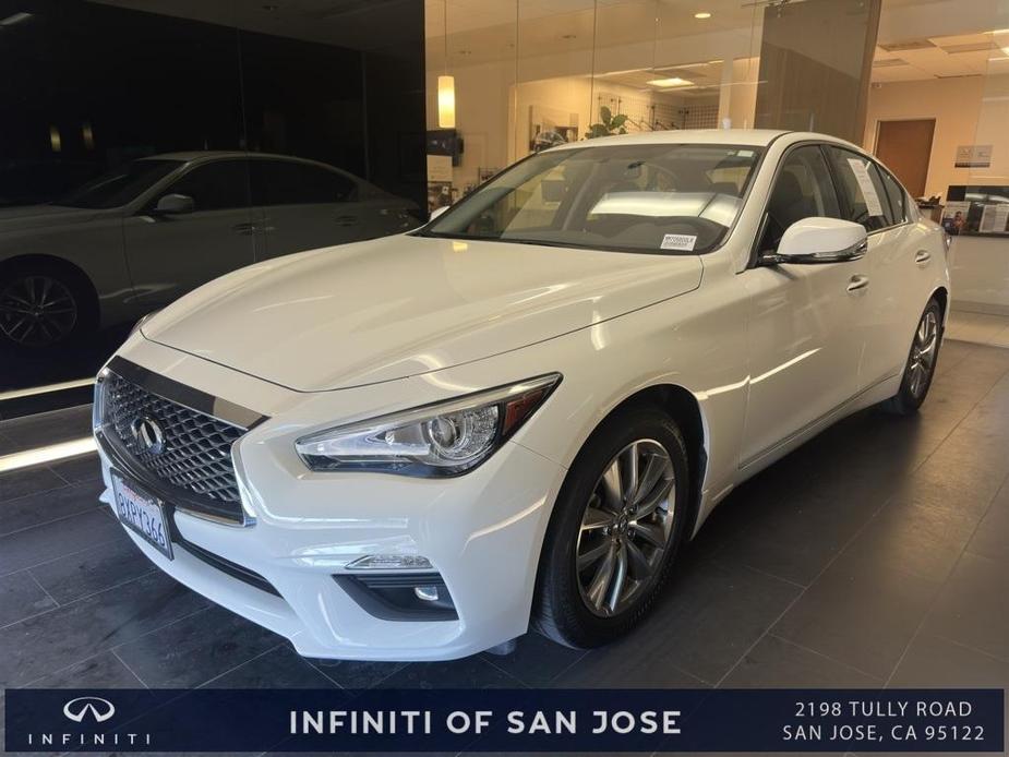 used 2021 INFINITI Q50 car, priced at $25,500