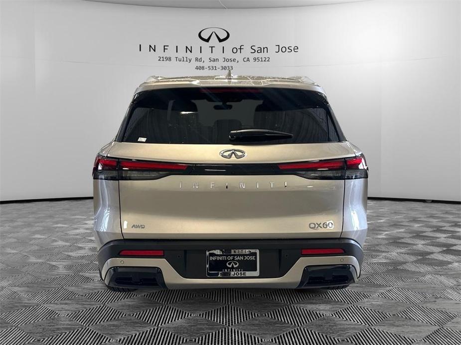 new 2025 INFINITI QX60 car, priced at $61,545