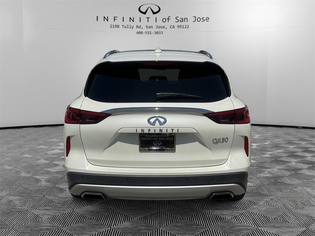 used 2021 INFINITI QX50 car, priced at $32,995