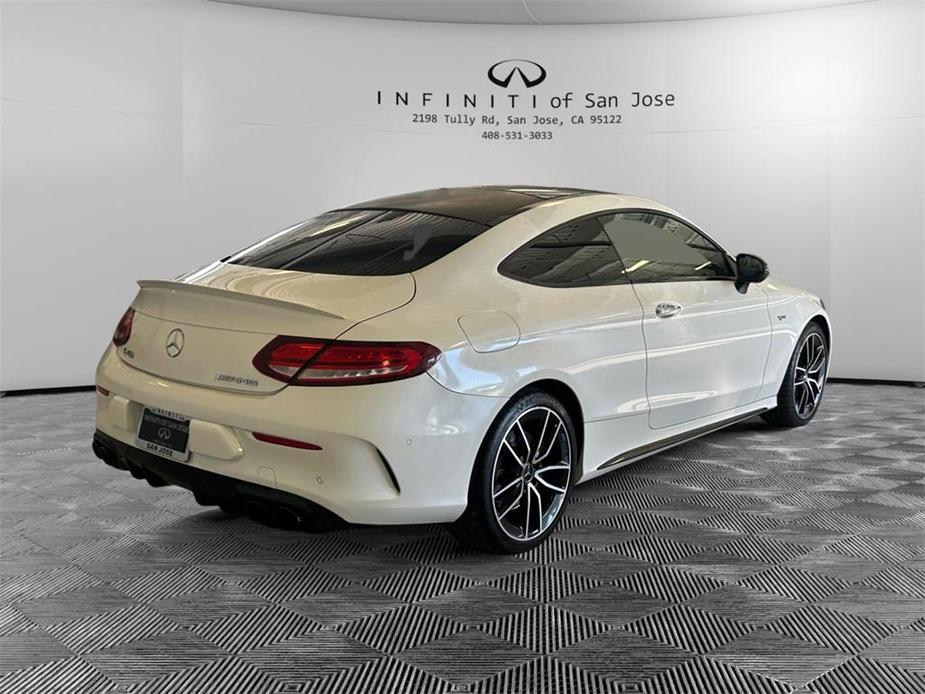 used 2020 Mercedes-Benz AMG C 43 car, priced at $40,995