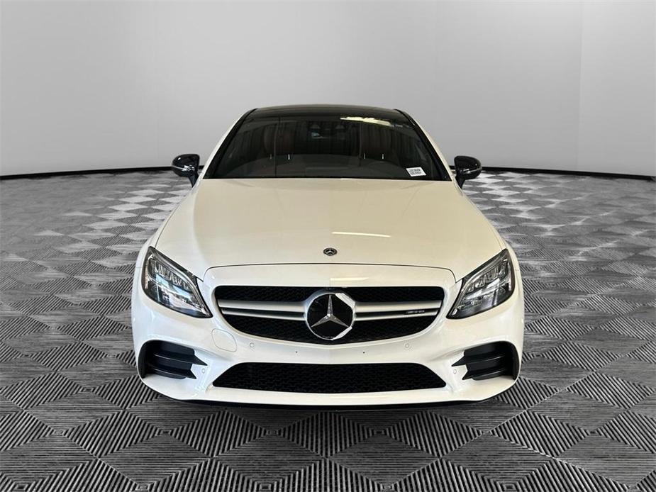 used 2020 Mercedes-Benz AMG C 43 car, priced at $40,995