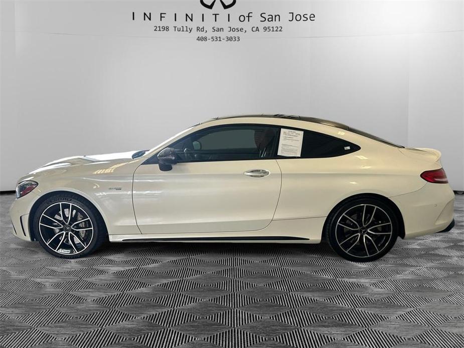 used 2020 Mercedes-Benz AMG C 43 car, priced at $40,995