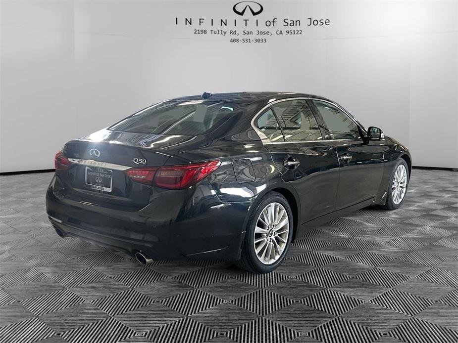 used 2021 INFINITI Q50 car, priced at $27,995