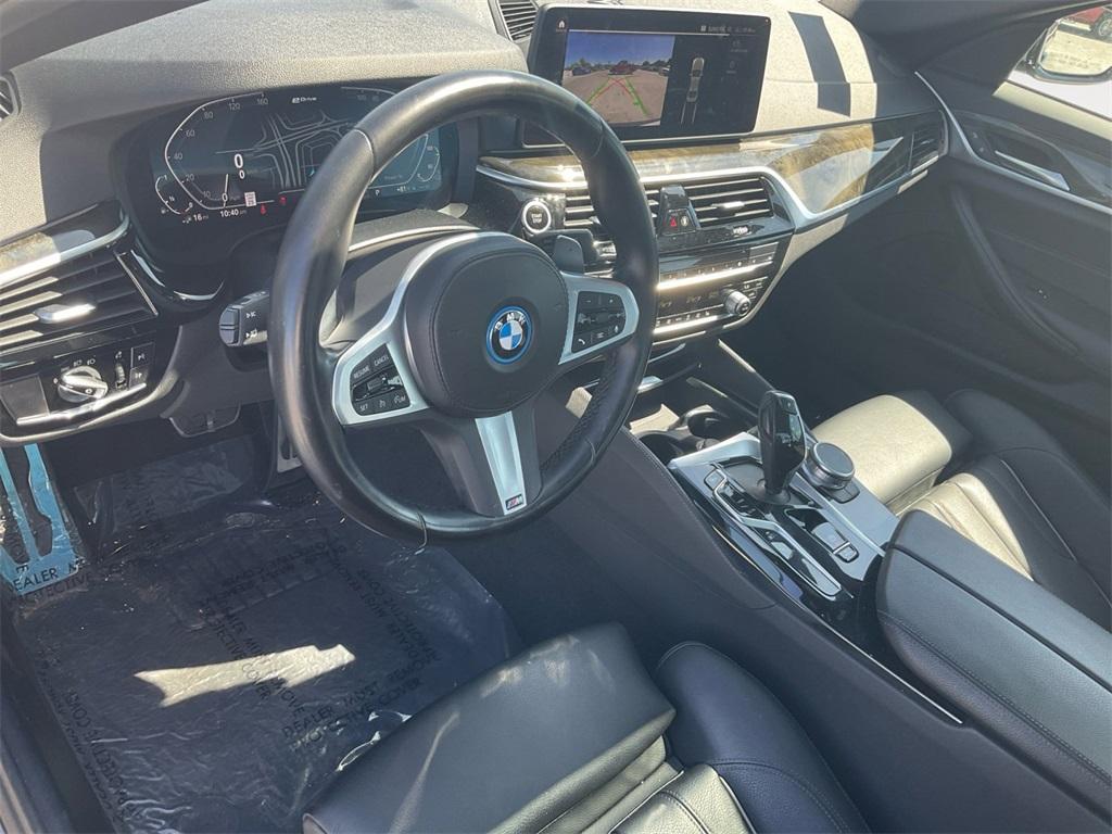 used 2022 BMW 530e car, priced at $34,995