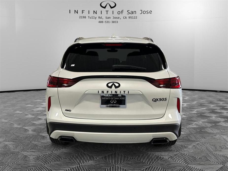 new 2025 INFINITI QX50 car, priced at $54,170