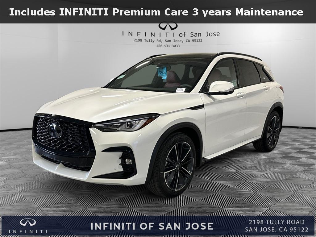 new 2025 INFINITI QX50 car, priced at $54,170