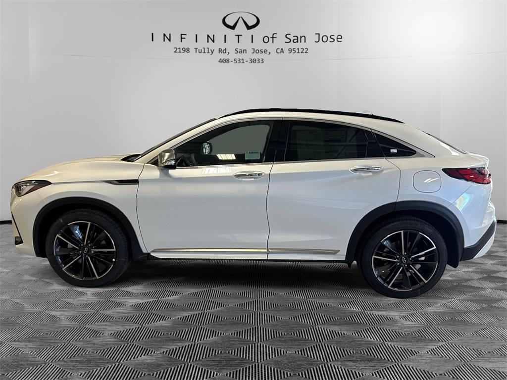 new 2025 INFINITI QX55 car, priced at $53,685