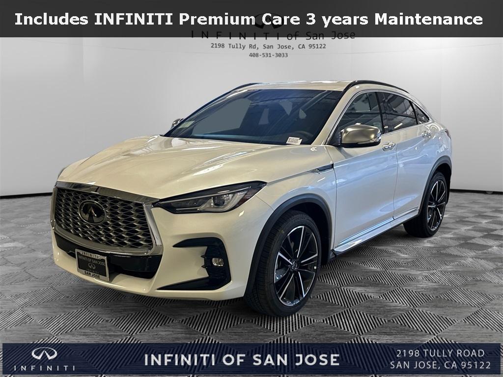 new 2025 INFINITI QX55 car, priced at $53,685