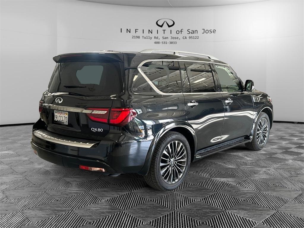 used 2023 INFINITI QX80 car, priced at $52,500