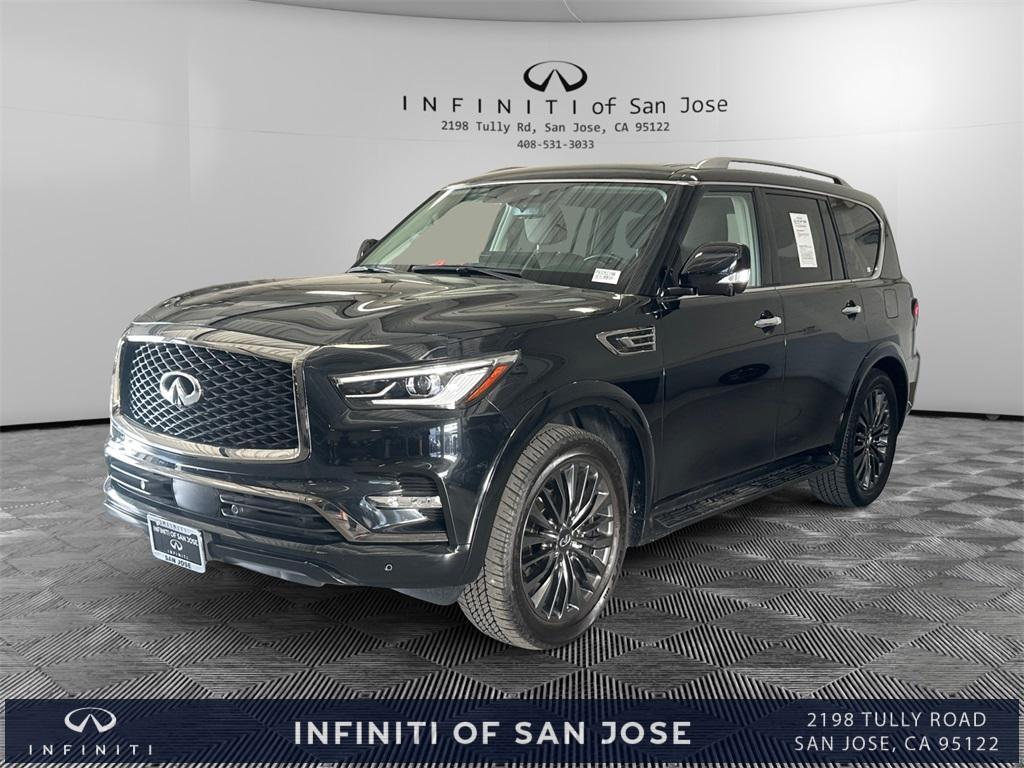 used 2023 INFINITI QX80 car, priced at $52,500