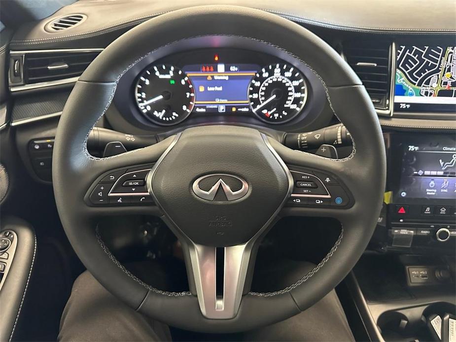 new 2025 INFINITI QX50 car, priced at $53,270