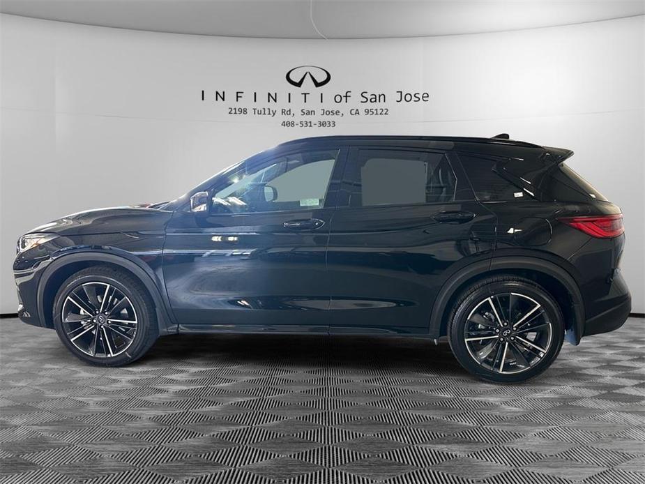 new 2025 INFINITI QX50 car, priced at $53,270