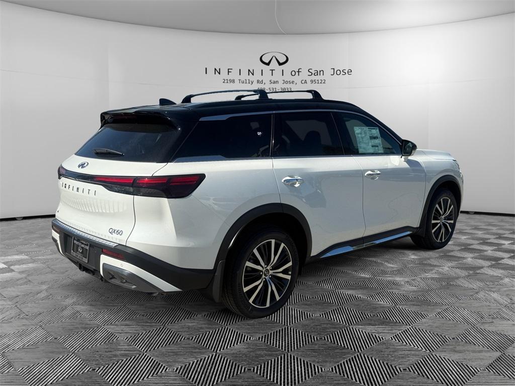 new 2025 INFINITI QX60 car, priced at $69,550