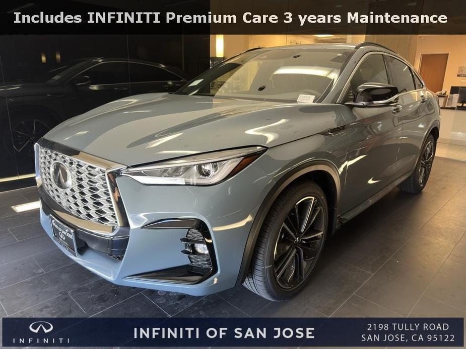 new 2025 INFINITI QX55 car, priced at $52,870