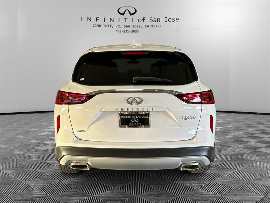 new 2025 INFINITI QX50 car, priced at $44,585