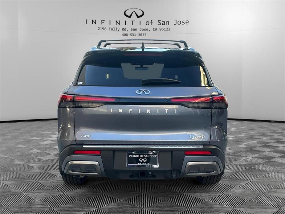 new 2025 INFINITI QX60 car, priced at $69,550