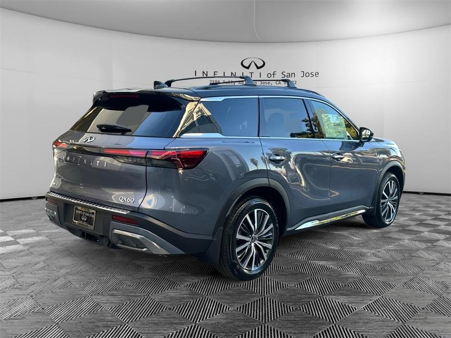 new 2025 INFINITI QX60 car, priced at $69,550