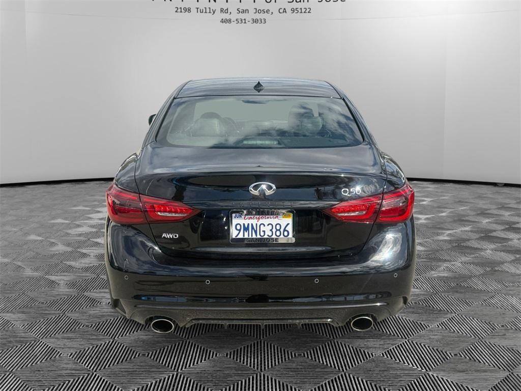 used 2024 INFINITI Q50 car, priced at $42,800