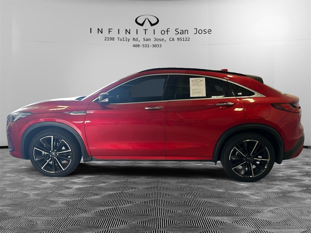 used 2022 INFINITI QX55 car, priced at $30,995