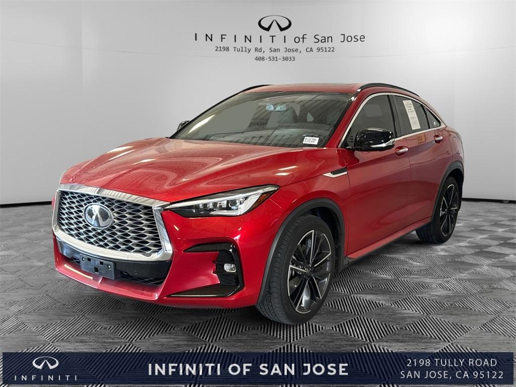 used 2022 INFINITI QX55 car, priced at $30,995